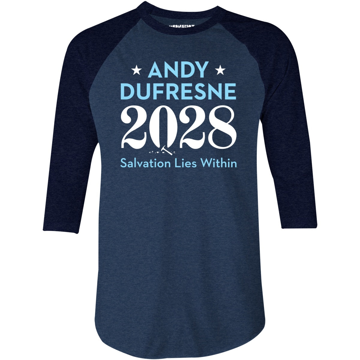 Andy Dufresne 2028 - 3/4 Sleeve Raglan T-Shirt