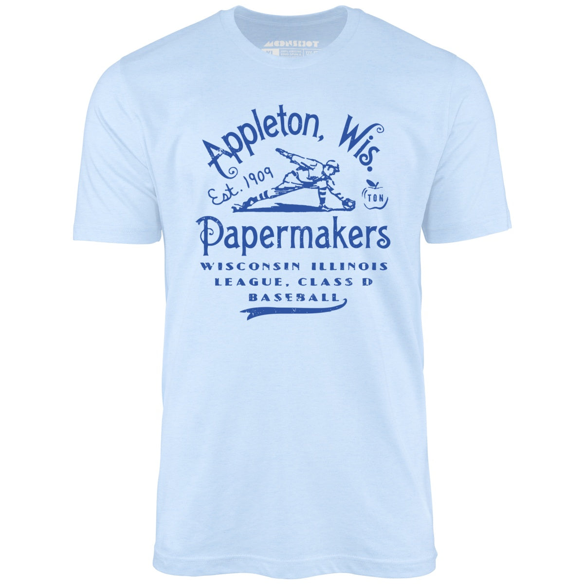 Appleton Papermakers - Wisconsin - Vintage Defunct Baseball Teams - Unisex T-Shirt