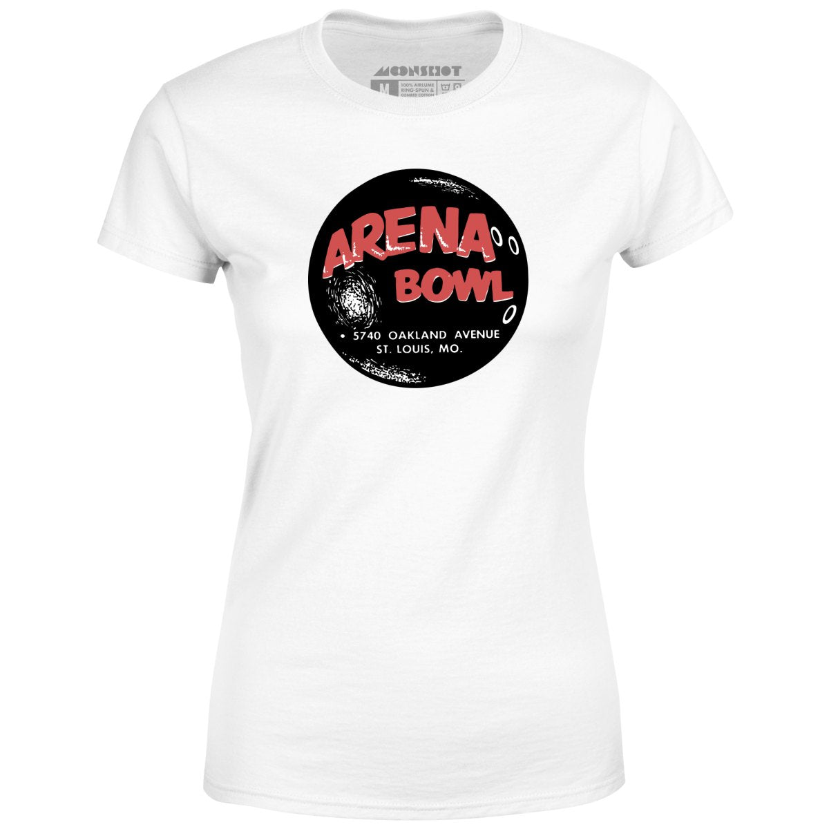 Arena Bowl - St. Louis, MO - Vintage Bowling Alley - Women's T-Shirt