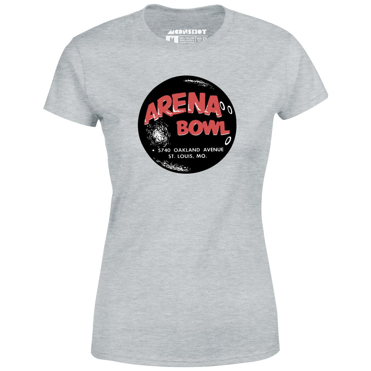 Arena Bowl - St. Louis, MO - Vintage Bowling Alley - Women's T-Shirt