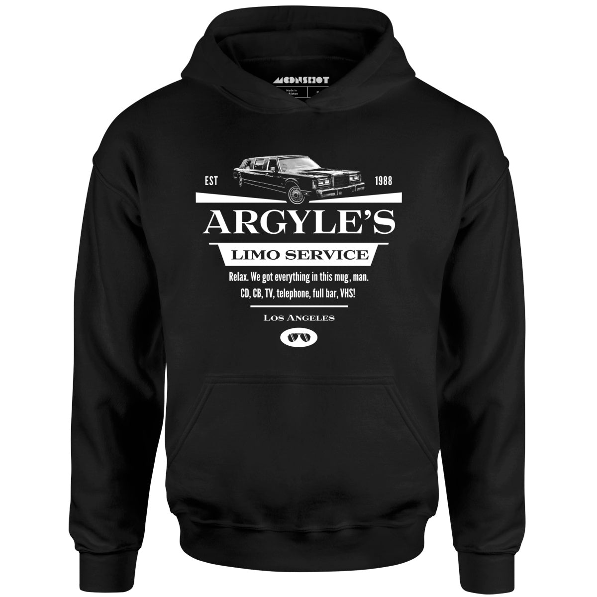 Argyle's Limo Service Los Angeles - Unisex Hoodie