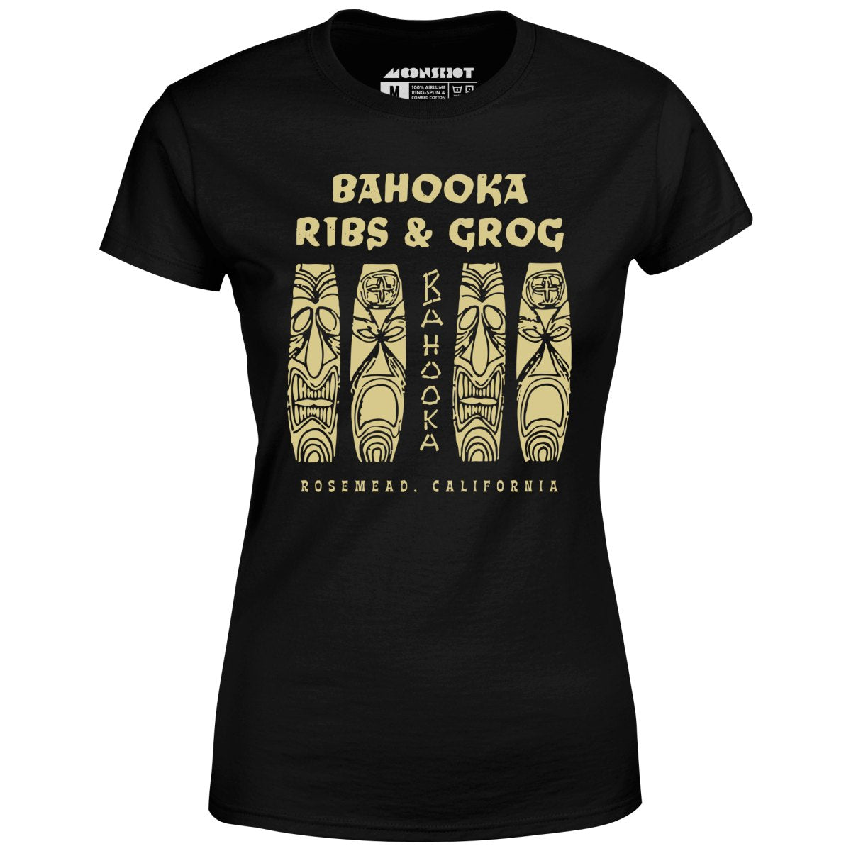 Bahooka Ribs & Grog - Rosemead, CA - Vintage Tiki Bar - Women's T-Shirt