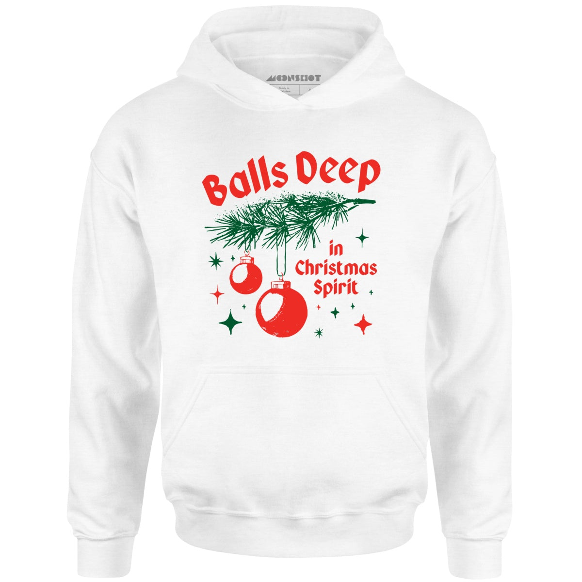 Balls Deep in Christmas Spirit - Unisex Hoodie
