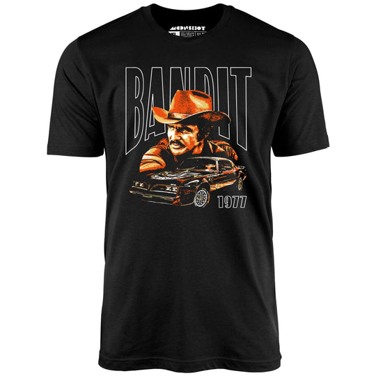 Bandit 1977 v2 - Black - Unisex T-Shirt