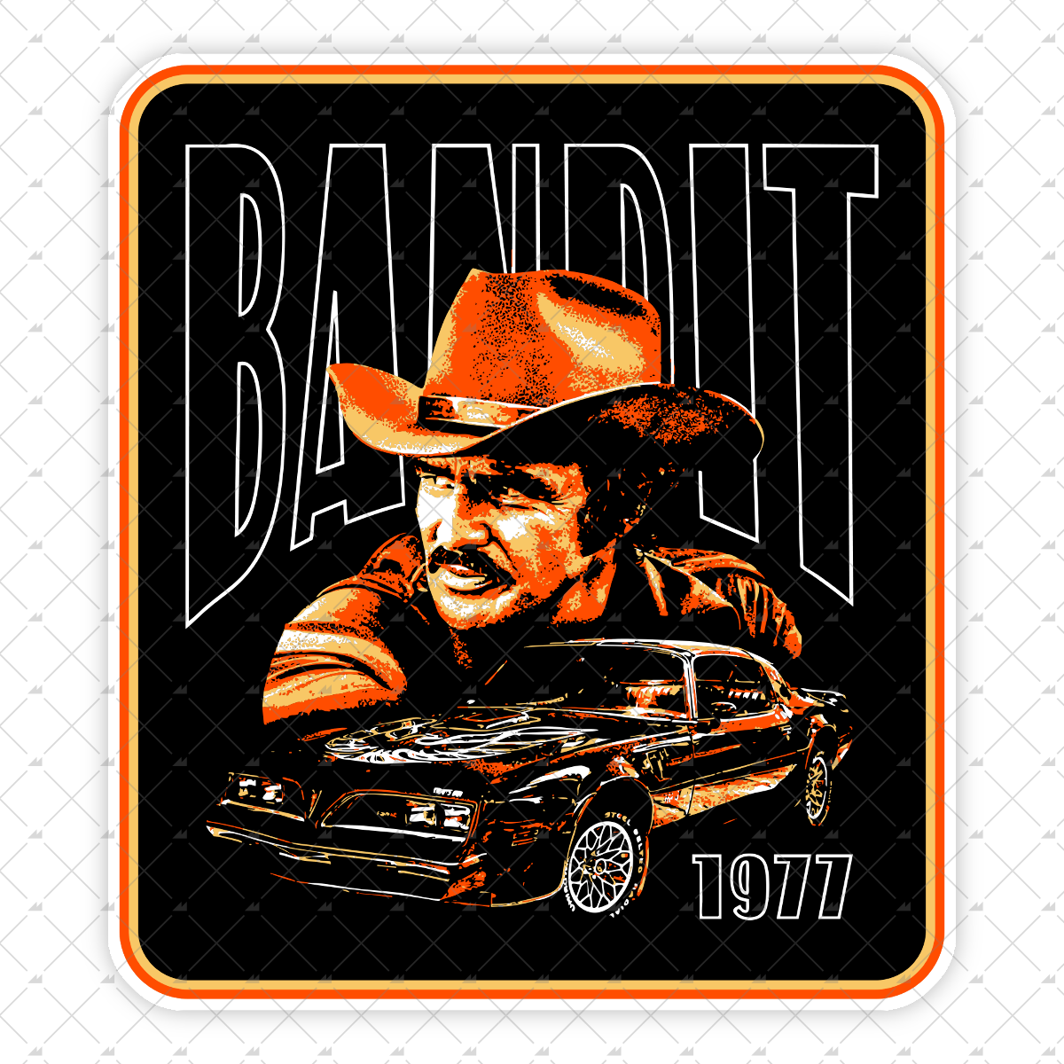 Bandit 1977 v2 - Sticker