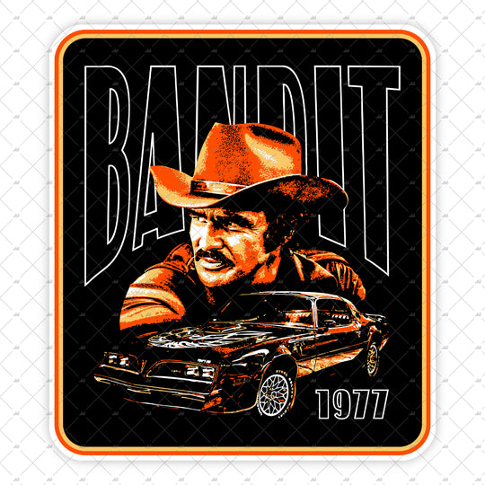 Bandit 1977 v2 - Sticker