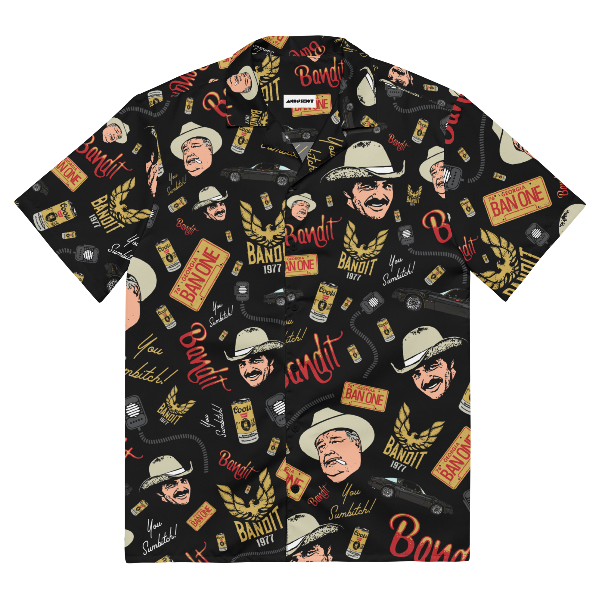 Bandit Tribute - Button Up Shirt – m00nshot Bandit Tribute - Button Up Shirt – m00nshot