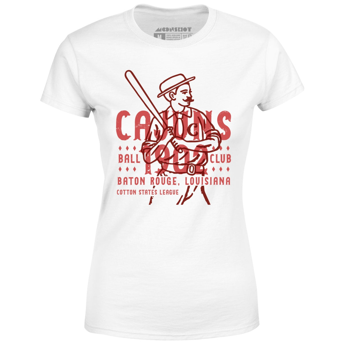 Baton Rouge Cajuns - Louisiana - Vintage Defunct Baseball Teams - Women's T-Shirt