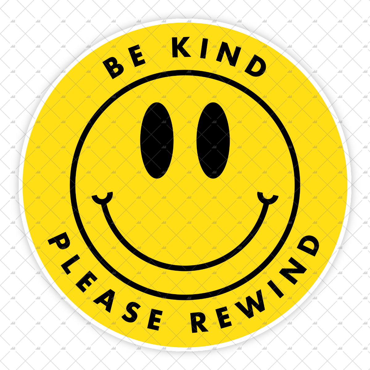 Be Kind Please Rewind - Sticker
