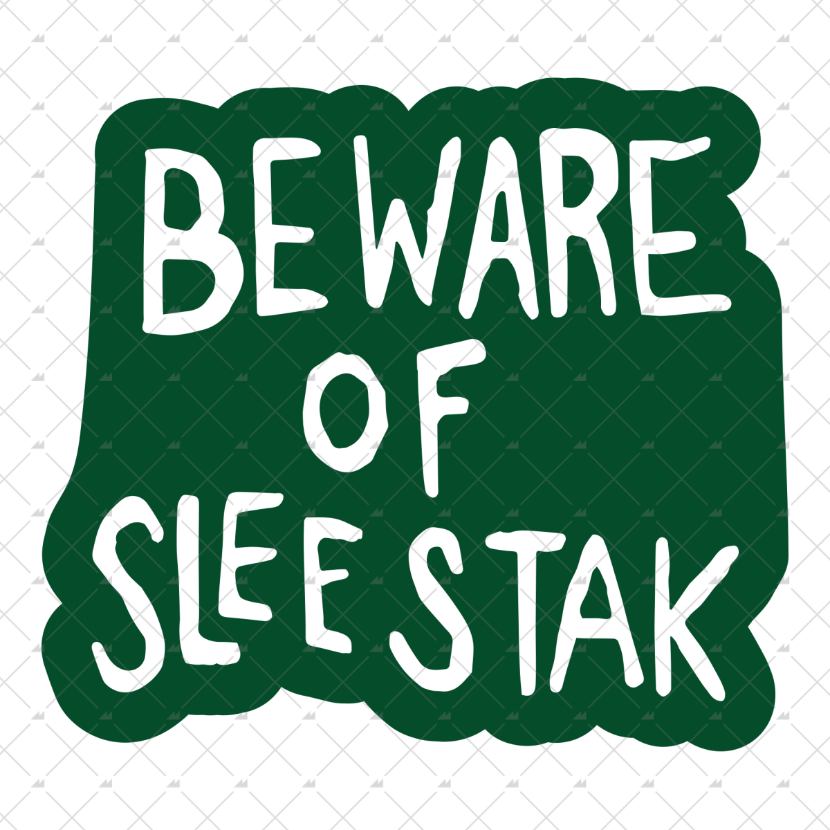 Beware of Sleestak - Sticker