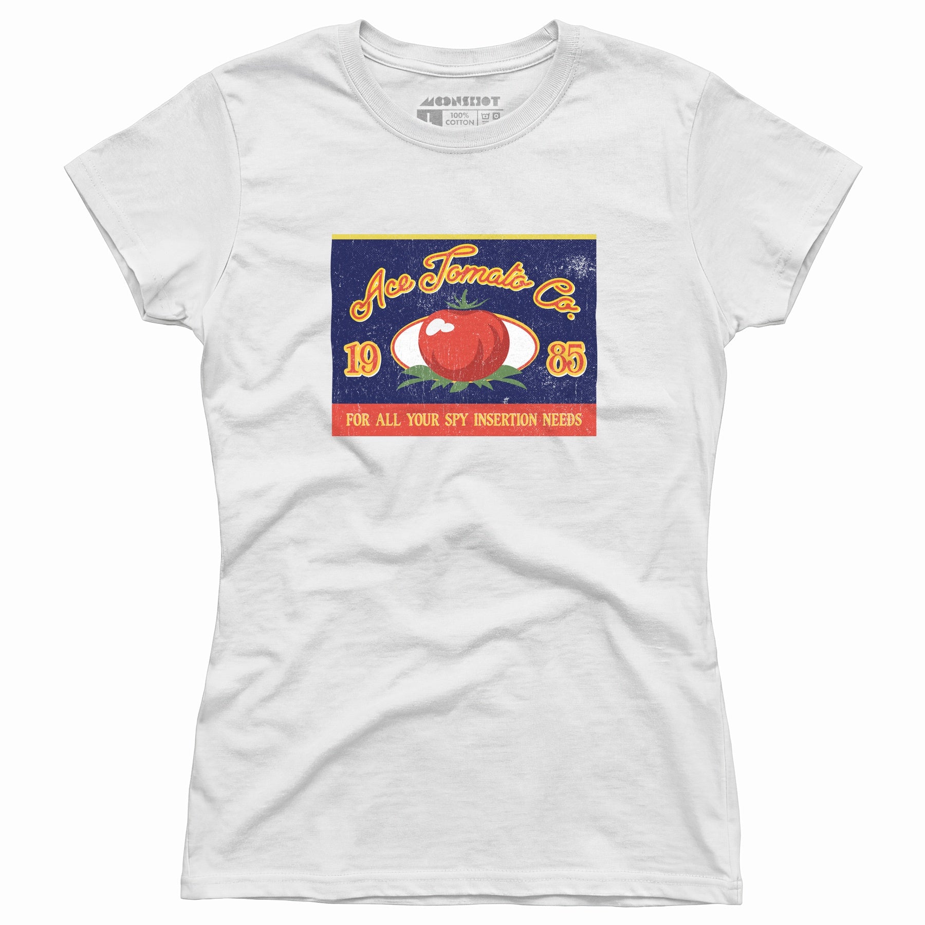 Ace Tomato Co. Spies Like Us - Women's T-Shirt
