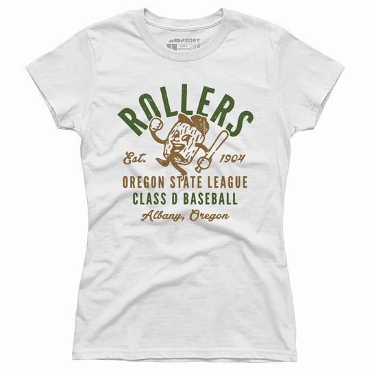 Albany Rollers - Oregon - Vintage Defunct Baseball Teams - Women's T-Shirt