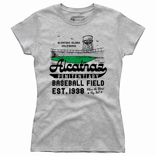 Alcatraz Penitentiary Baseball Field - Women's T-Shirt