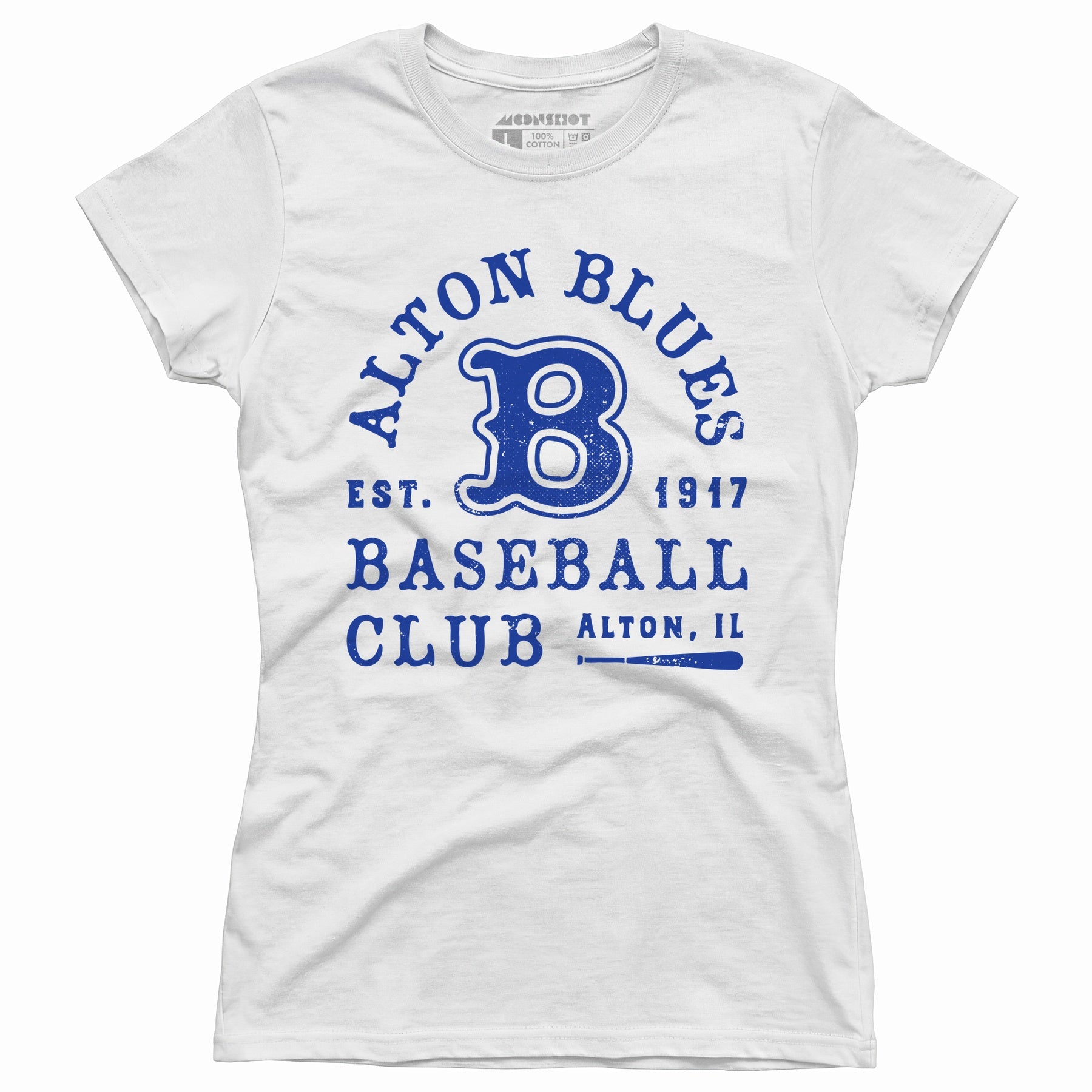 Alton Blues - Illinois - Vintage Defunct Baseball Teams - Women's T-Shirt