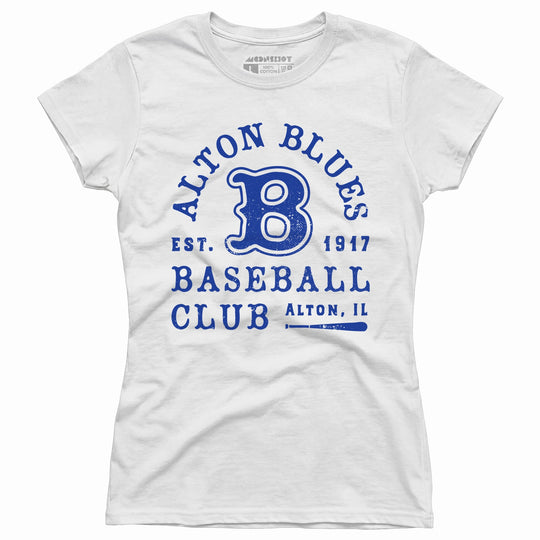 Alton Blues - Illinois - Vintage Defunct Baseball Teams - Women's T-Shirt