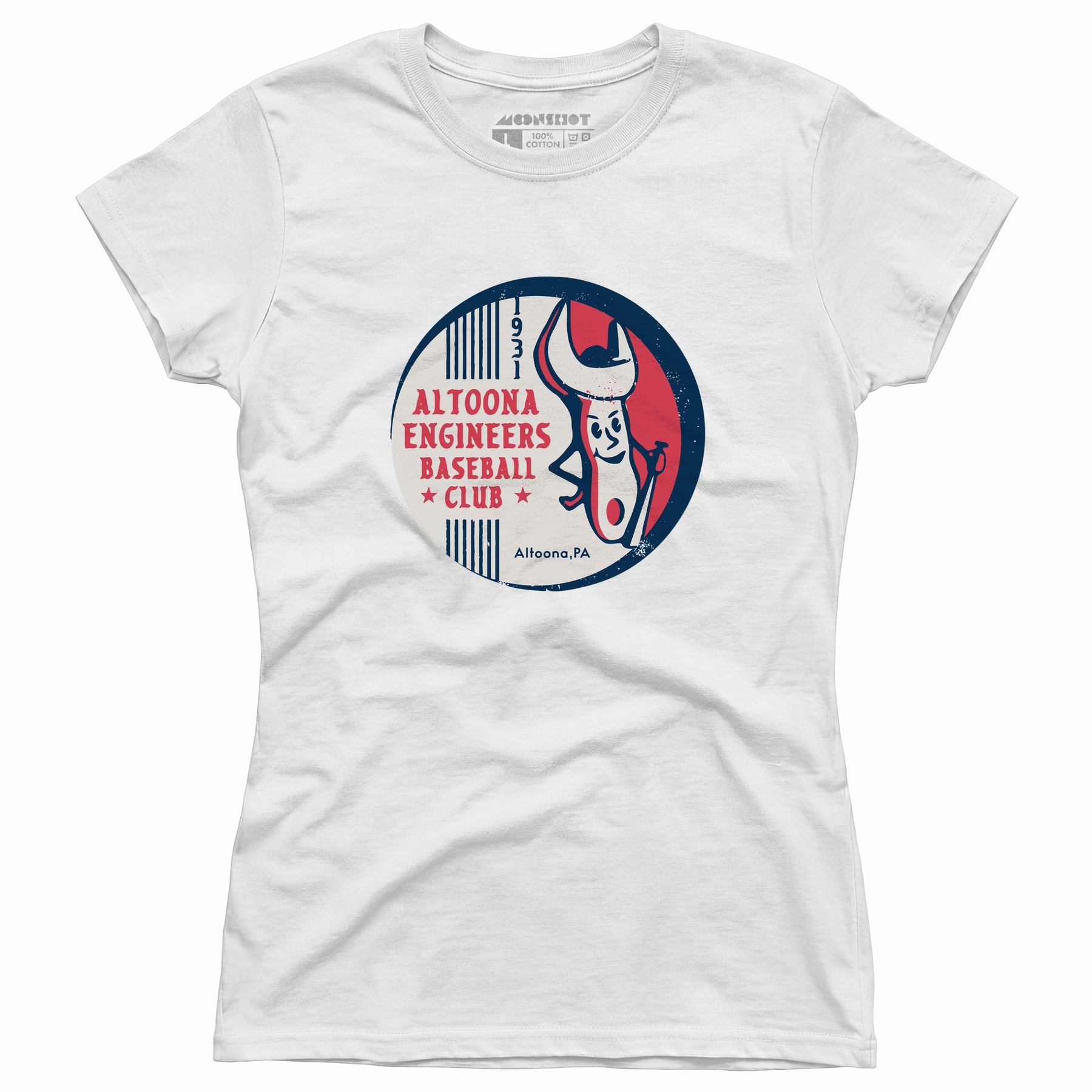 Altoona Engineers - Pennsylvania - Vintage Defunct Baseball Teams - Women's T-Shirt