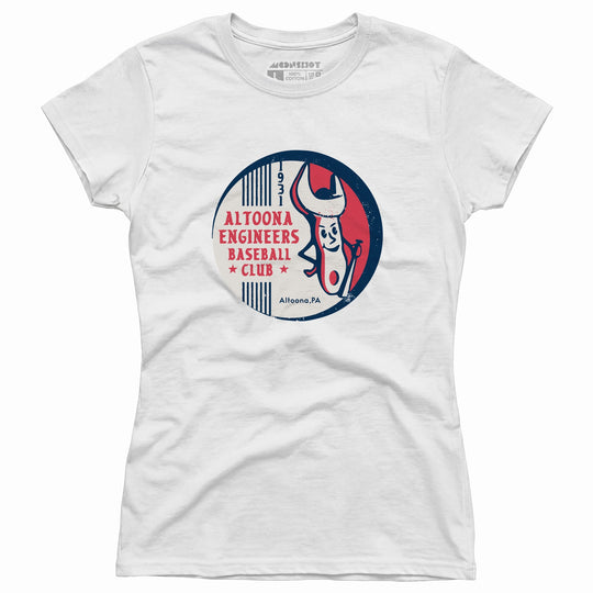 Altoona Engineers - Pennsylvania - Vintage Defunct Baseball Teams - Women's T-Shirt