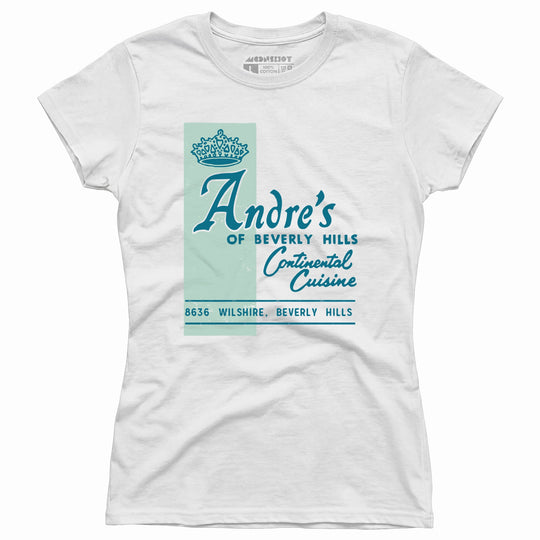 Andre's - Beverly Hills, CA - Vintage Restaurant - Women's T-Shirt