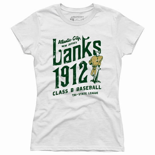Atlantic City Lanks - New Jersey - Vintage Defunct Baseball Teams - Women's T-Shirt
