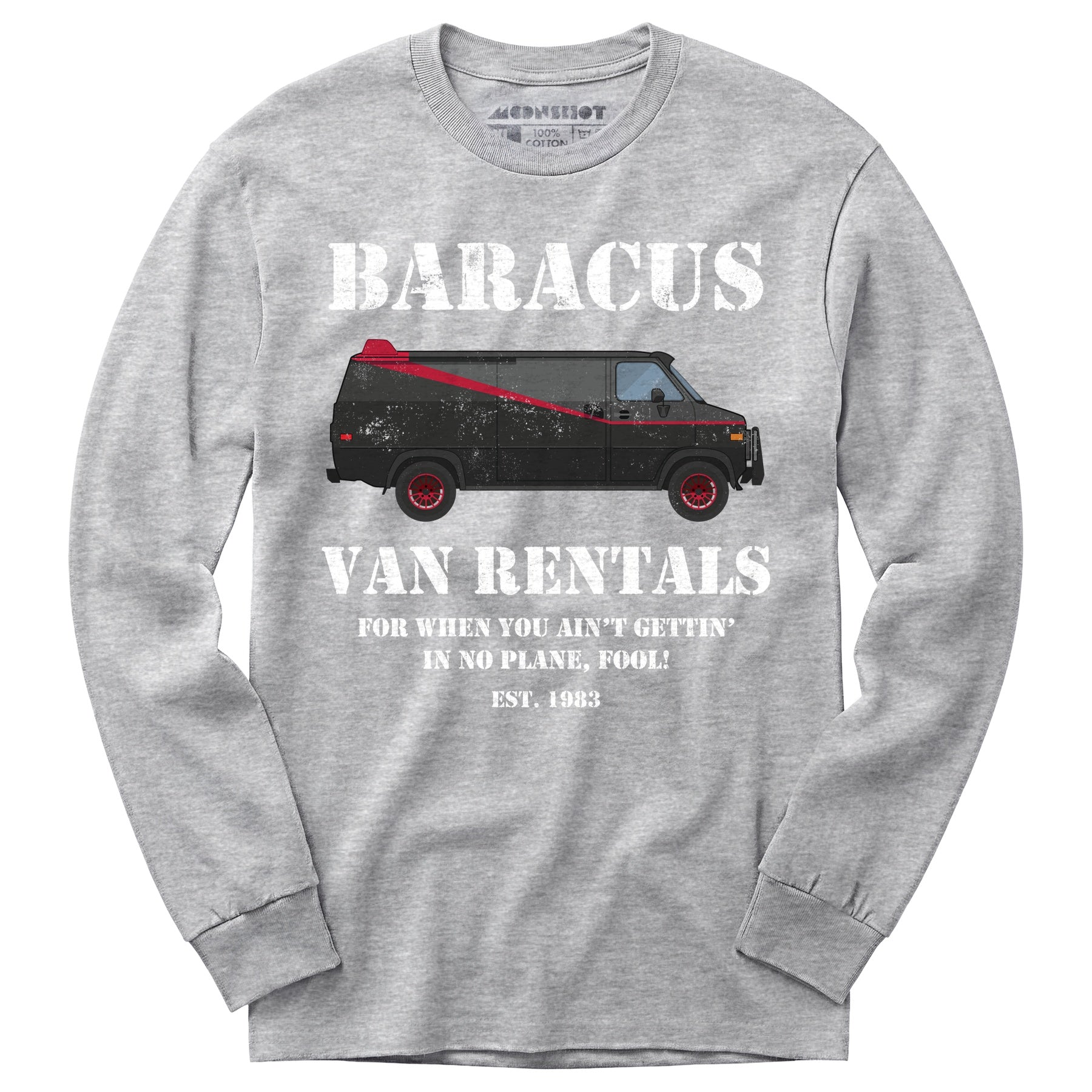 Baracus Van Rentals - Long Sleeve T-Shirt