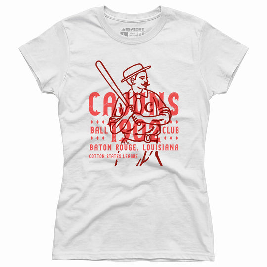 Baton Rouge Cajuns - Louisiana - Vintage Defunct Baseball Teams - Women's T-Shirt