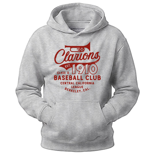 Berkeley Clarions - California - Vintage Defunct Baseball Teams - Unisex Hoodie