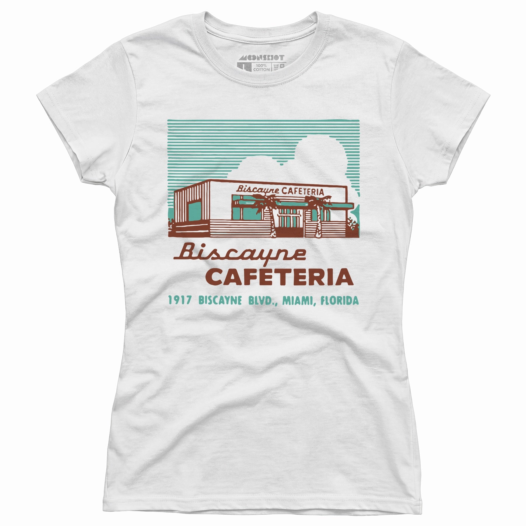 Biscayne Cafeteria - Miami, FL - Vintage Restaurant - Women's T-Shirt