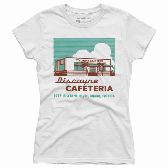 Biscayne Cafeteria - Miami, FL - Vintage Restaurant - Women's T-Shirt