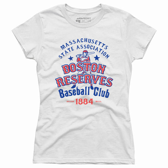Boston Reserves - Massachusetts - Vintage Defunct Baseball Teams - Women's T-Shirt