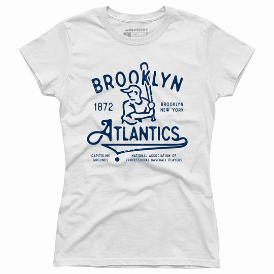 Brooklyn Atlantics - New York - Vintage Defunct Baseball Teams - Women's T-Shirt