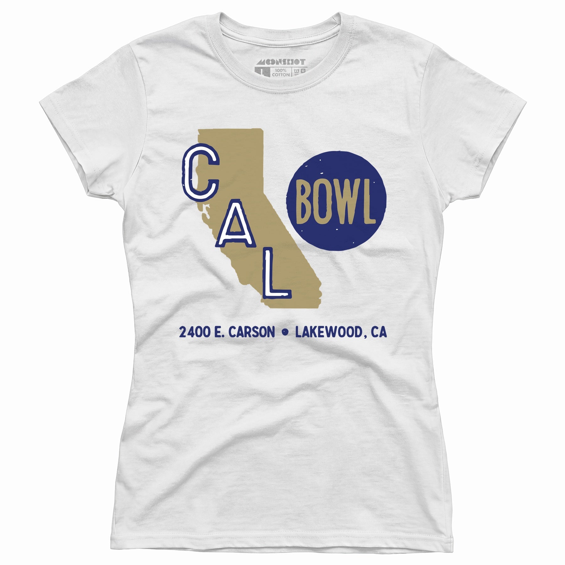 Cal Bowl - Lakewood, CA - Vintage Bowling Alley - Women's T-Shirt
