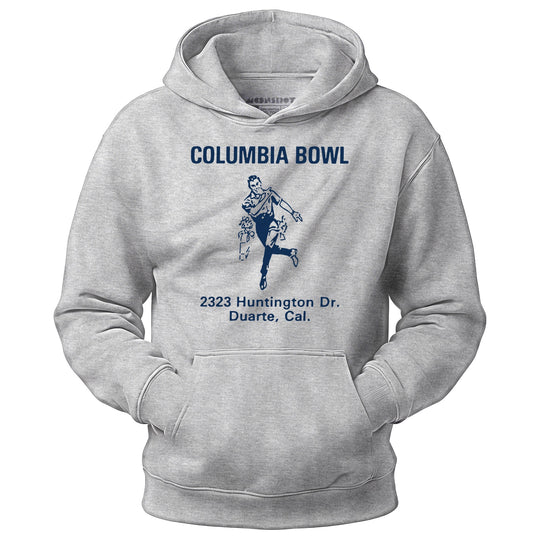Columbia Bowl - Duarte, CA - Vintage Bowling Alley - Unisex Hoodie