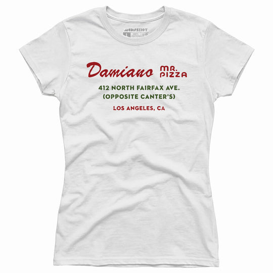 Damiano Mr. Pizza - Los Angeles, CA - Vintage Restaurant - Women's T-Shirt