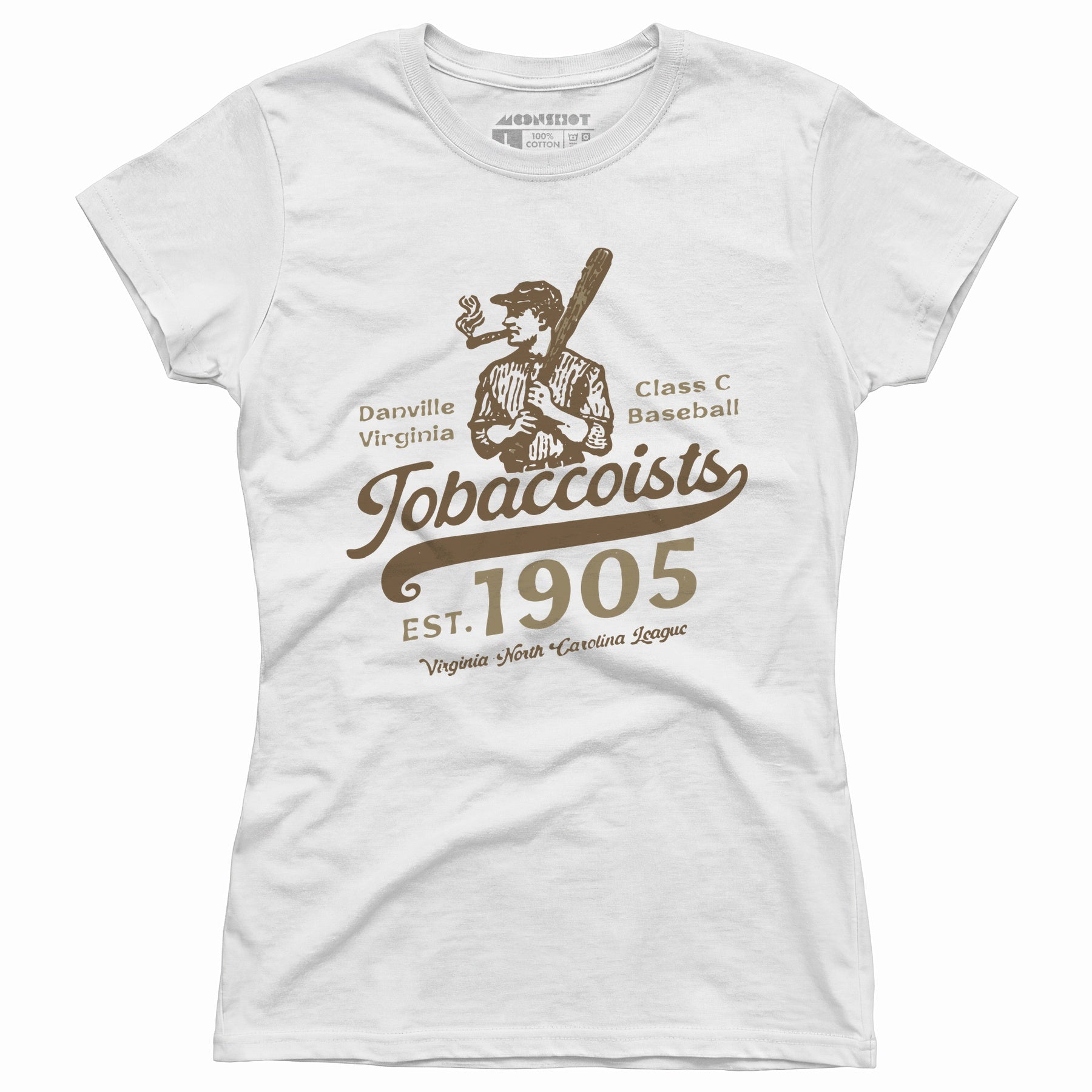 Danville Tobaccoists - Virginia - Vintage Defunct Baseball Teams - Women's T-Shirt