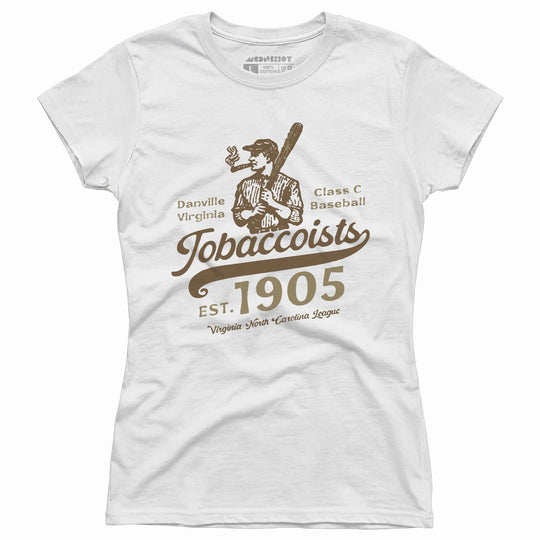 Danville Tobaccoists - Virginia - Vintage Defunct Baseball Teams - Women's T-Shirt