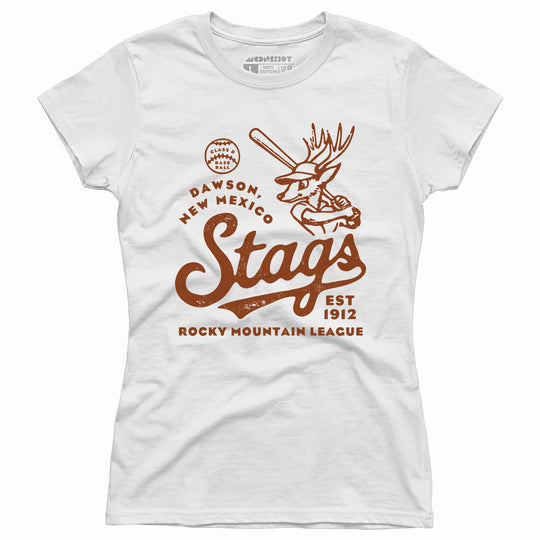 Dawson Stags - New Mexico - Vintage Defunct Baseball Teams - Women's T-Shirt