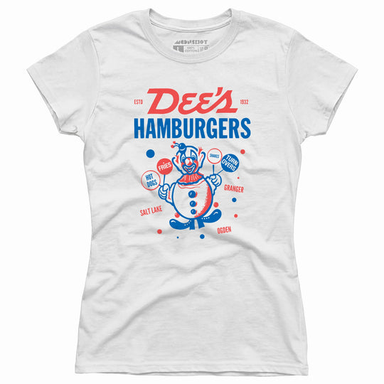 Dee's Hamburgers - Salt Lake City, UT - Vintage Restaurant - Women's T-Shirt