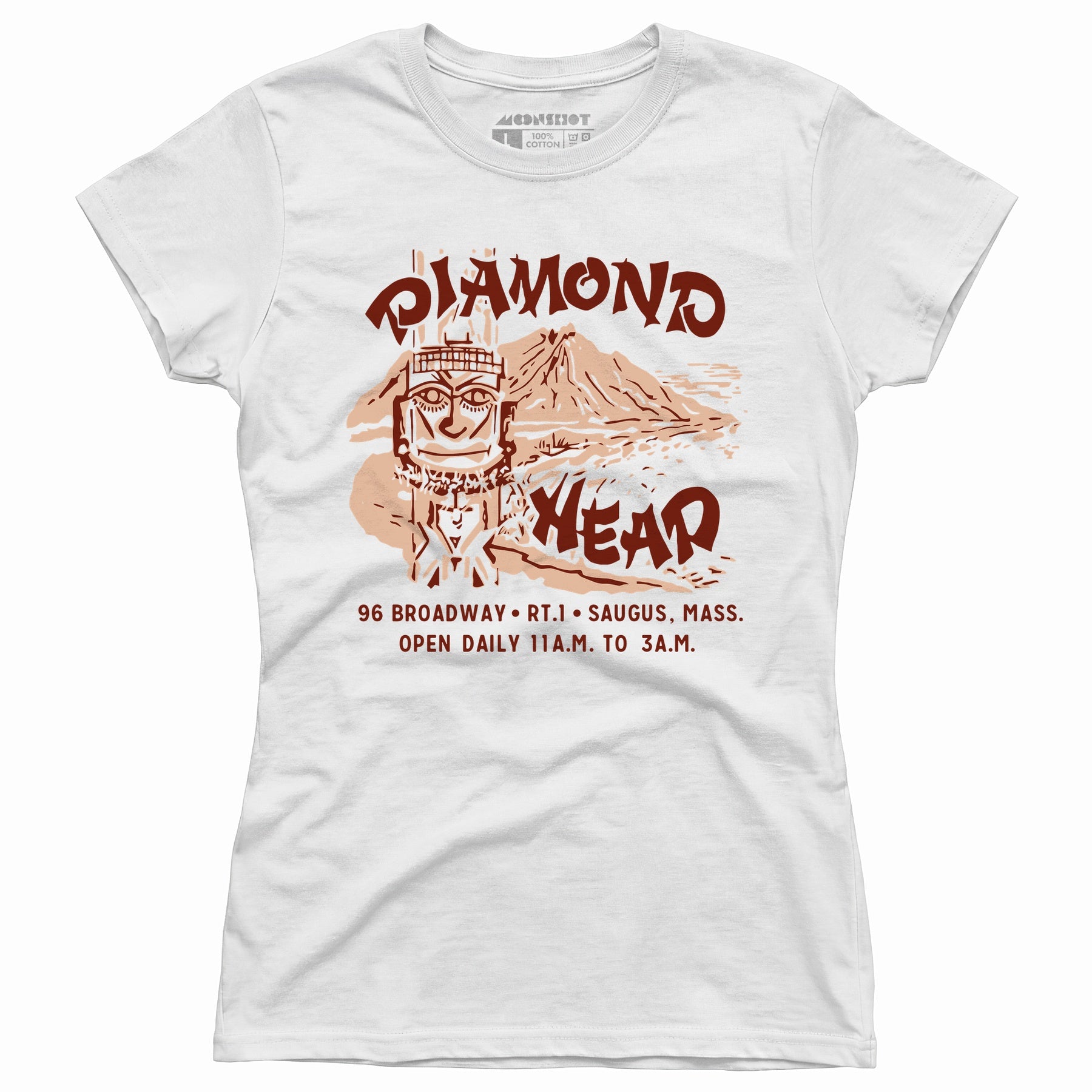 Diamond Head - Saugus, MA - Vintage Tiki Bar - Women's T-Shirt