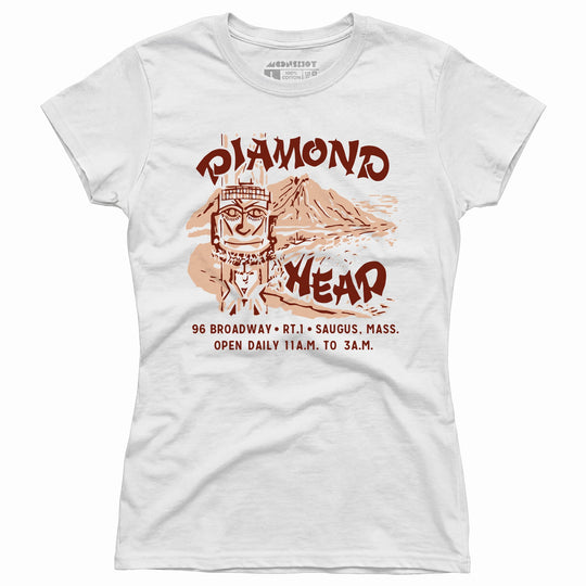 Diamond Head - Saugus, MA - Vintage Tiki Bar - Women's T-Shirt