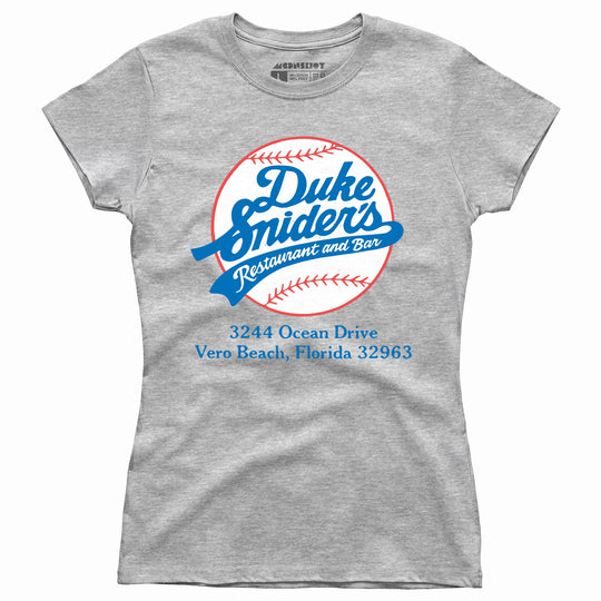 Duke Snider's - Vero Beach, FL - Vintage Restaurant - Women's T-Shirt