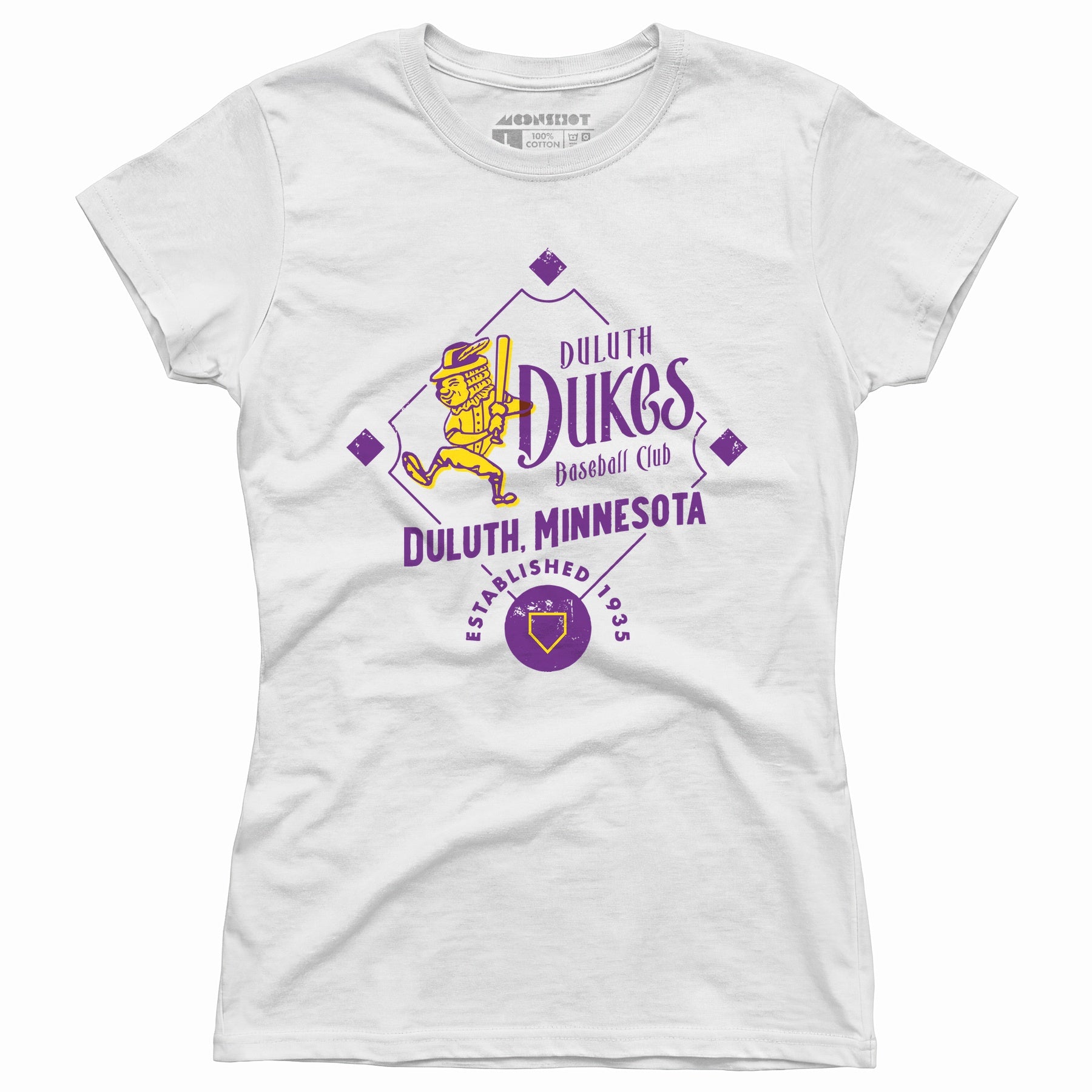 Duluth Dukes - Minnesota - Vintage Defunct Baseball Teams - Women's T-Shirt