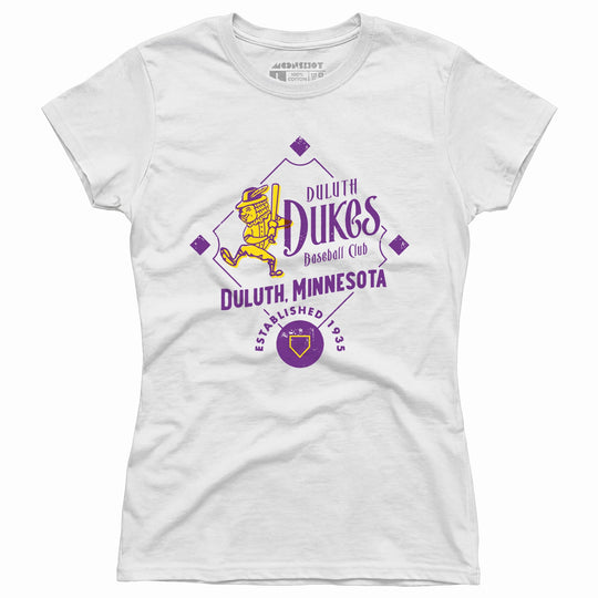 Duluth Dukes - Minnesota - Vintage Defunct Baseball Teams - Women's T-Shirt