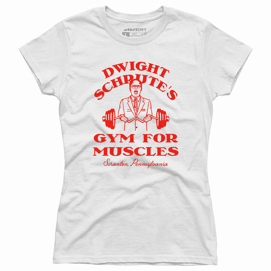 Dwight Schrute's Gym For Muscles - Women's T-Shirt
