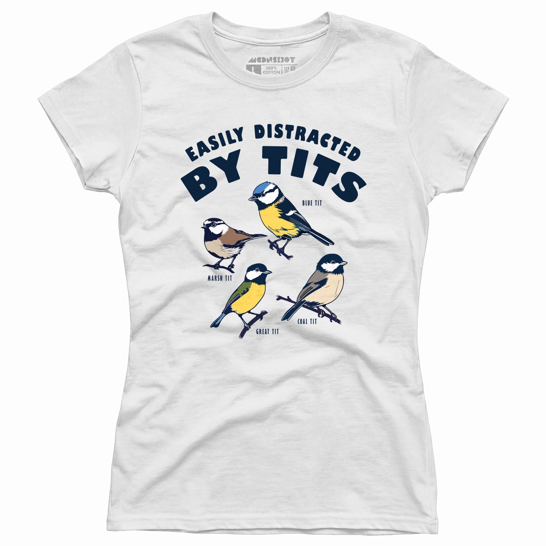 Easily Distracted Birds - Women's T-Shirt