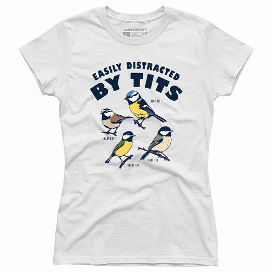 Easily Distracted Birds - Women's T-Shirt