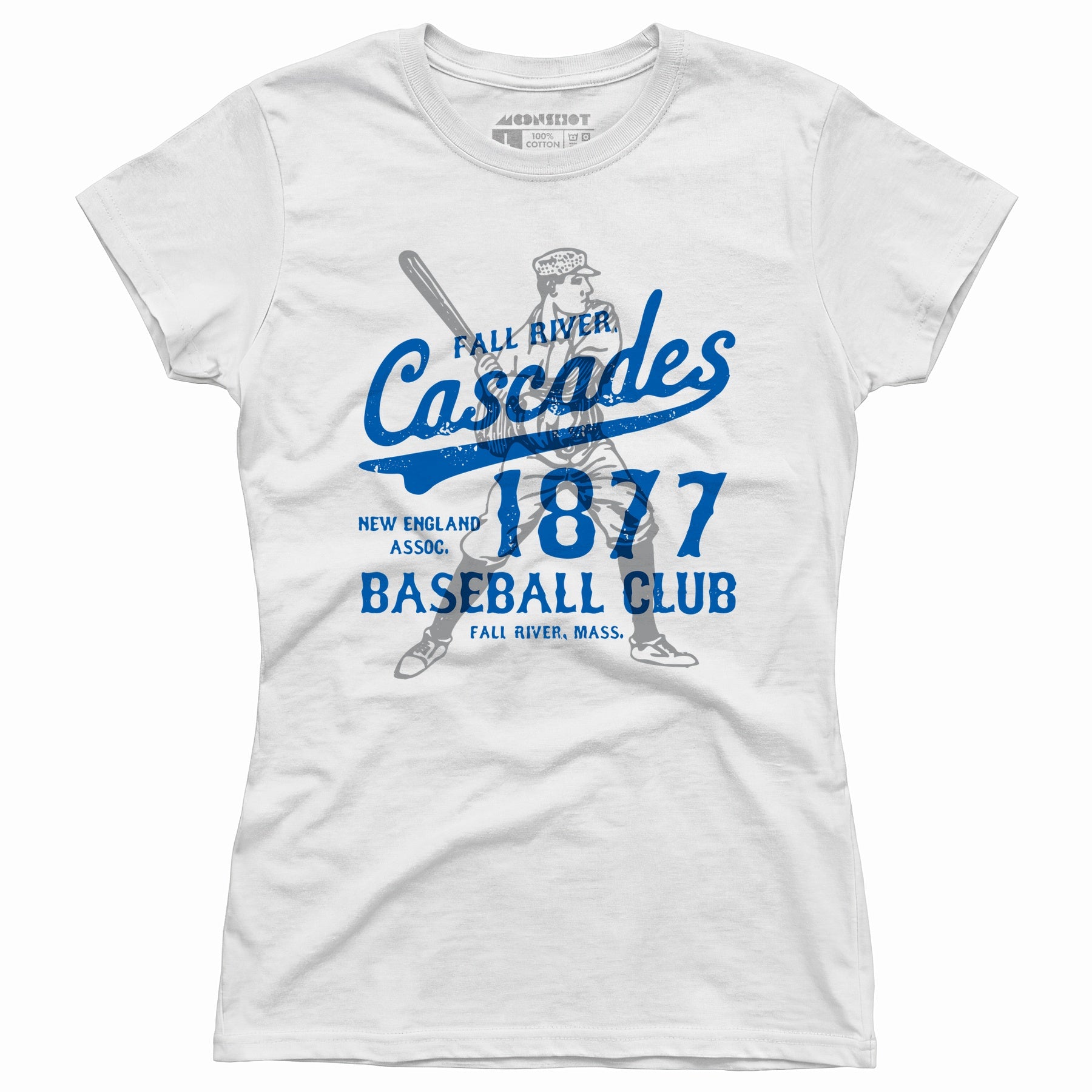 Fall River Cascades - Massachusetts - Vintage Defunct Baseball Teams - Women's T-Shirt