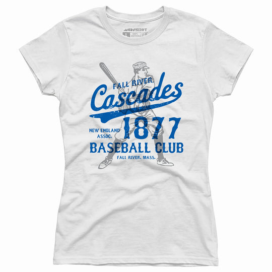 Fall River Cascades - Massachusetts - Vintage Defunct Baseball Teams - Women's T-Shirt