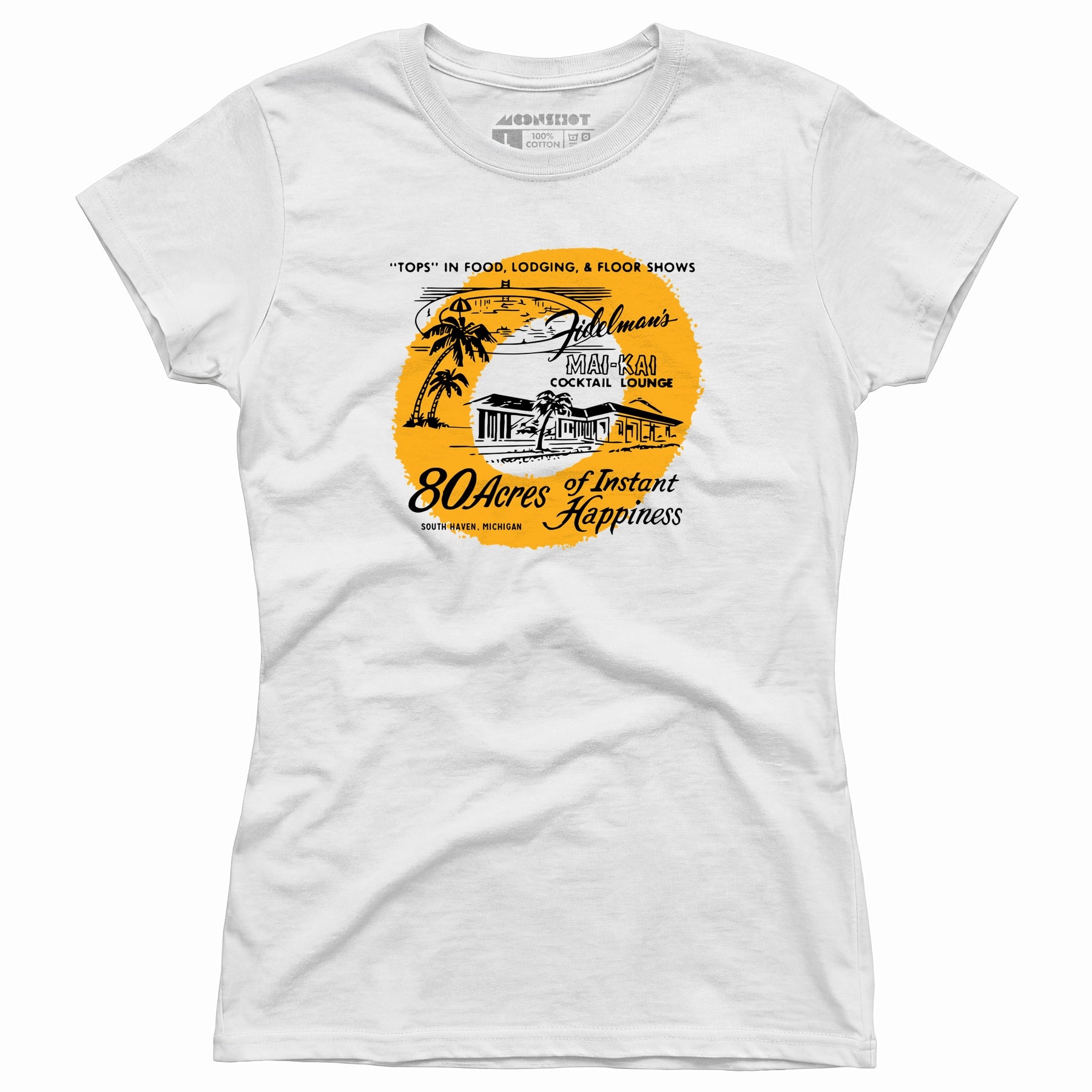 Fidelman's Mai-Kai - South Haven, MI - Vintage Tiki Bar - Women's T-Shirt