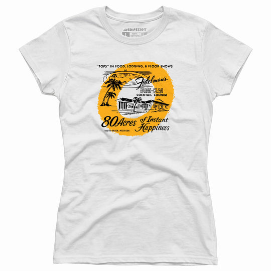 Fidelman's Mai-Kai - South Haven, MI - Vintage Tiki Bar - Women's T-Shirt