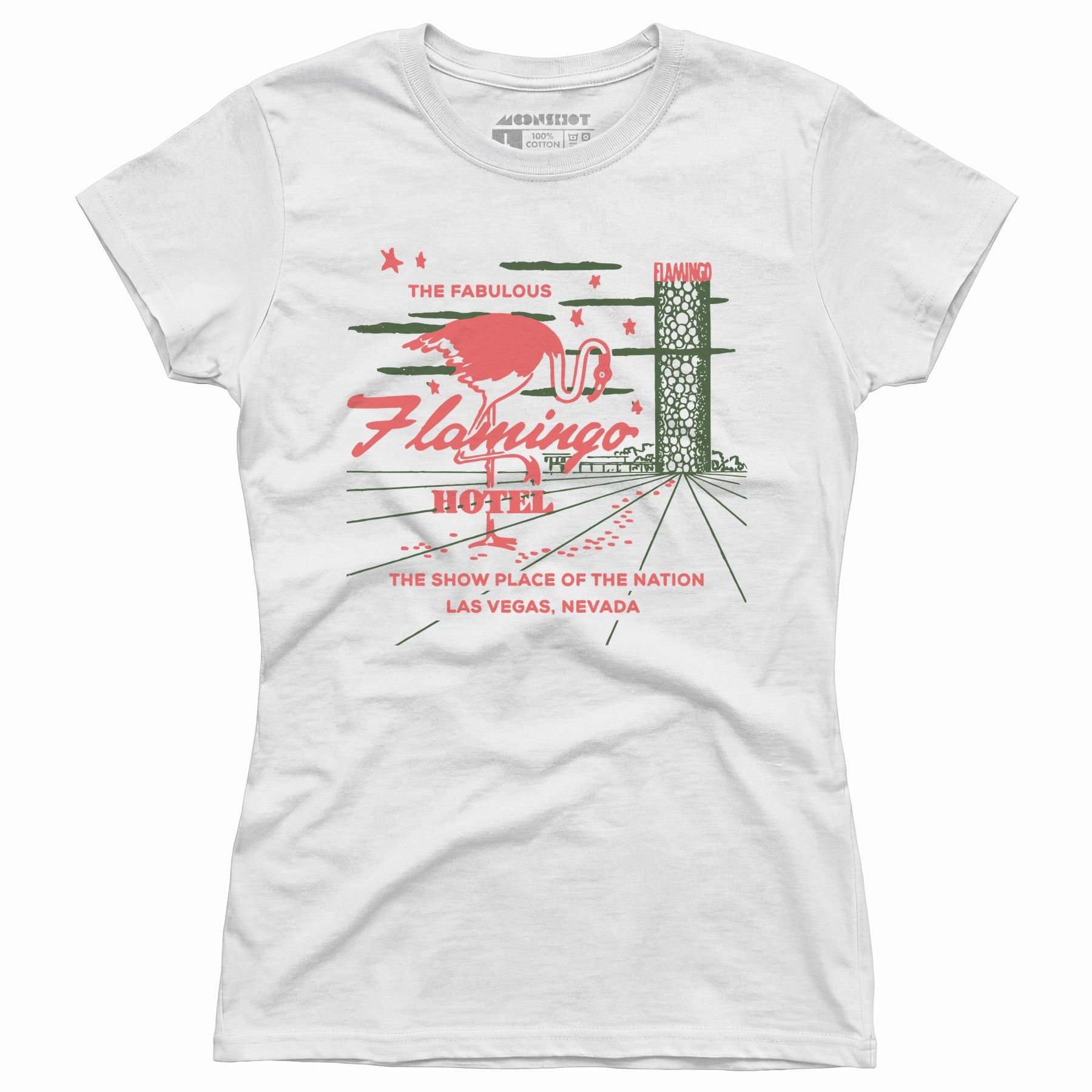 Flamingo Hotel v4 - Vintage Las Vegas - Women's T-Shirt